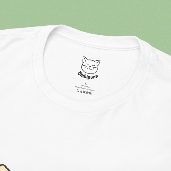 Sushi Cat T-Shirt | Cat Lover Gift, Kawaii Shirt, Anime Cat T-Shirt, Japanese Shirt, Foodies Shirt, Sushi Lover, Kitty Tee – Image 6